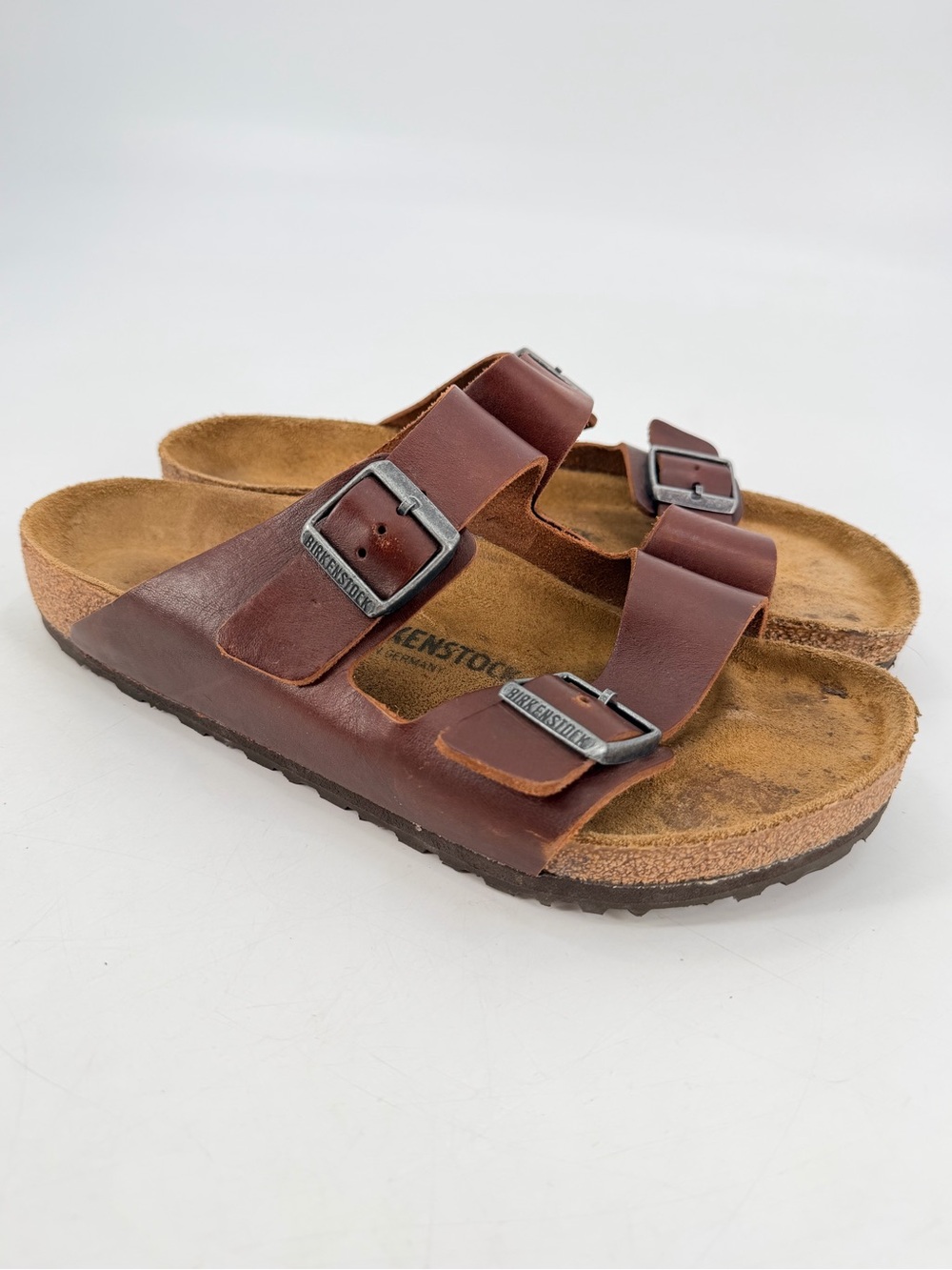 Birkenstock Arizona Brown Leather Sandals 43